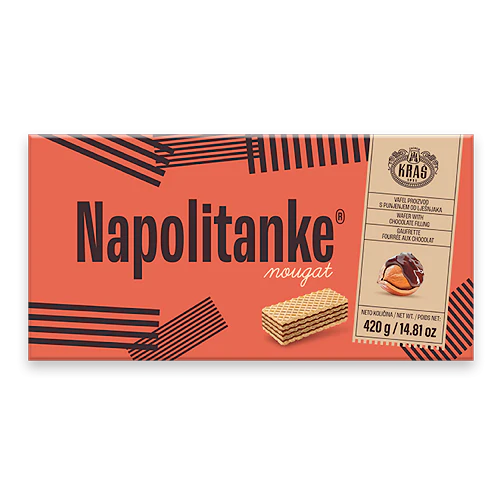 Kras Hazelnut Napolitanke Wafers 327R